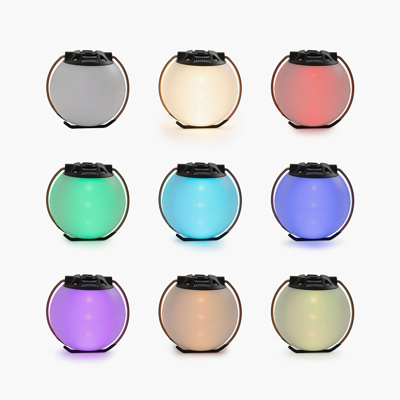 Multi-Colored Globe Lantern